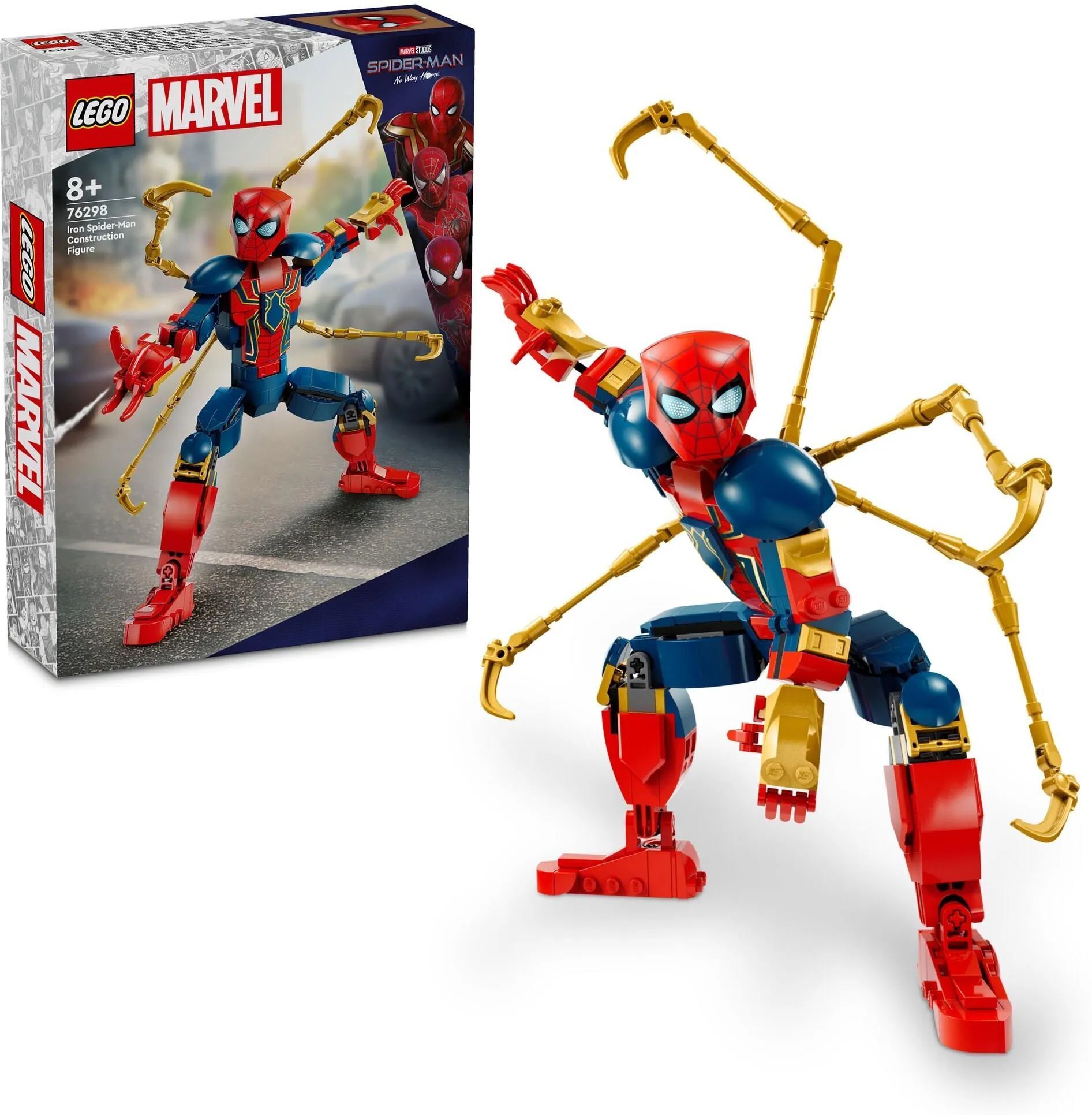 Конструктор LEGO Super Heroes Marvel 76298 Фигурка Железного Человека-Паука