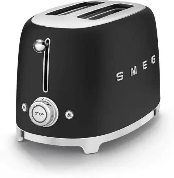 Тостер Smeg TSF01BLMEU чёрный