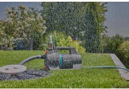 Садовый бесшумный насос Gardena 4100 Set 9051-20