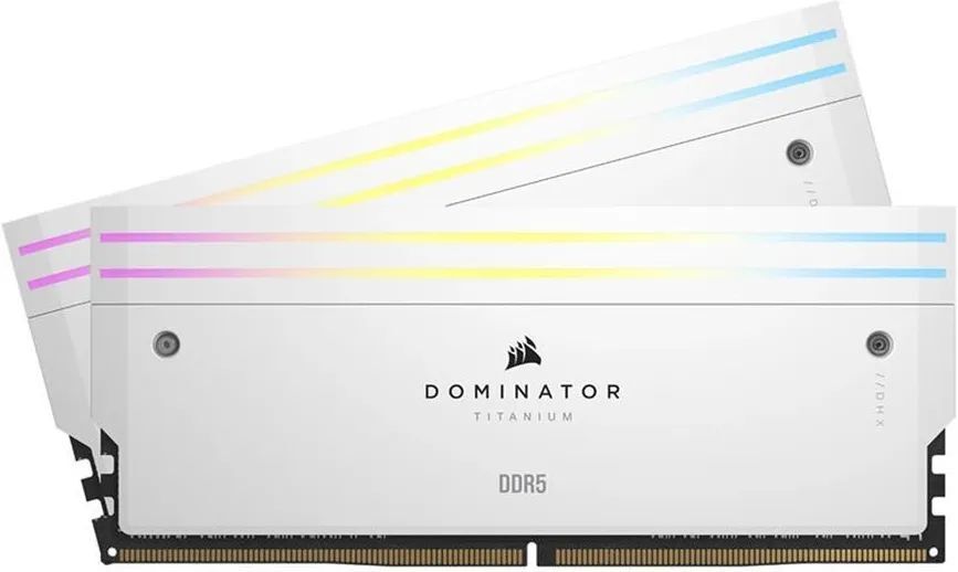 Оперативная память Corsair Dominator Titanium 64 GB 2 x 32 DDR5 6600 Mhz (CMP64GX5M2X6600C32W)