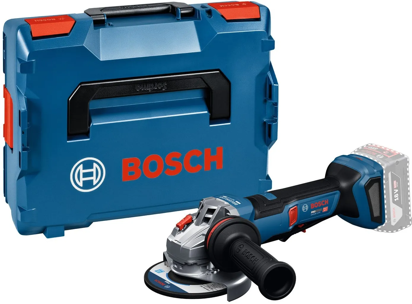Аккумуляторная угловая шлифовальная машина Bosch GWS 18V-11PS Professional 06019N4301