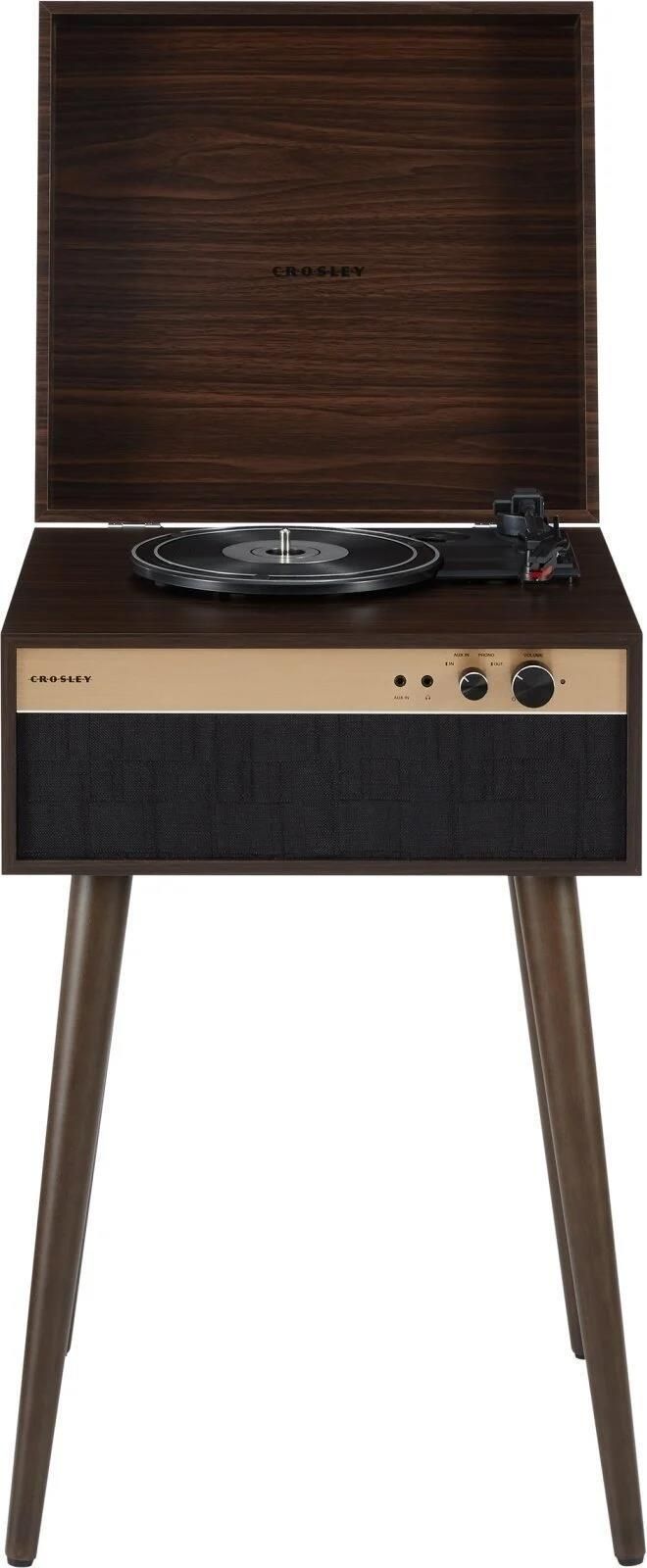Виниловый проигрыватель Crosley Jasper CR6236AWA4, ореховый