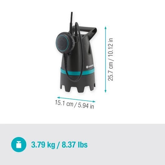 Погружной насос для грязной воды Gardena 10500 Basic (09008-29)