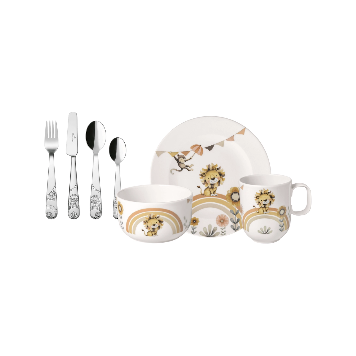 Набор посуды Villeroy & Boch Roar like a lion 1486738435 (7 предметов)
