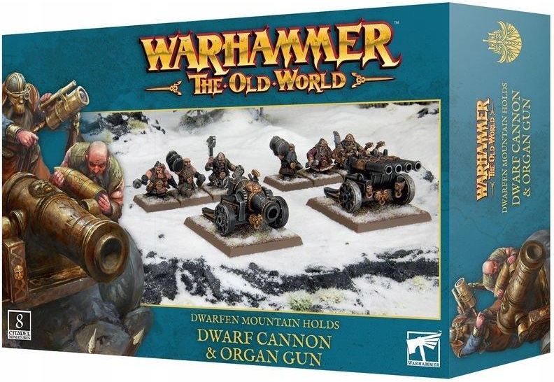 Набор миниатюр Games Workshop Warhammer The Old World Dwarf Cannon And Organ Gun