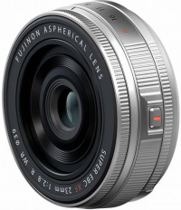 Объектив Fujifilm Fujinon XF 23mm f/2.8 R WR серебристый