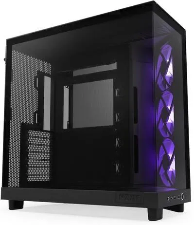 Корпус NZXT H6 Air Flow, Midi Tower, чёрный