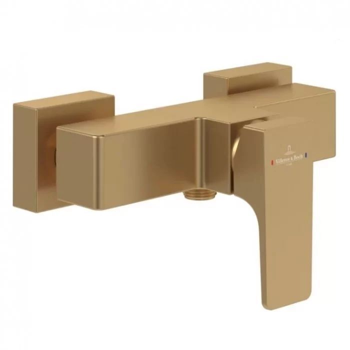 Смеситель для душа Villeroy & Boch Architectura Square матовое золото TVS12500100076