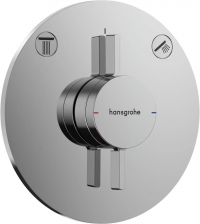 Переключатель/встраиваемый дивертор Hansgrohe DuoTurn S, хром 75418000