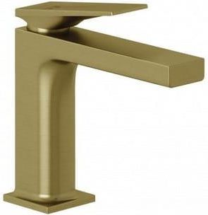 Смеситель для раковины Kludi Decus 54288N075, матовое золото