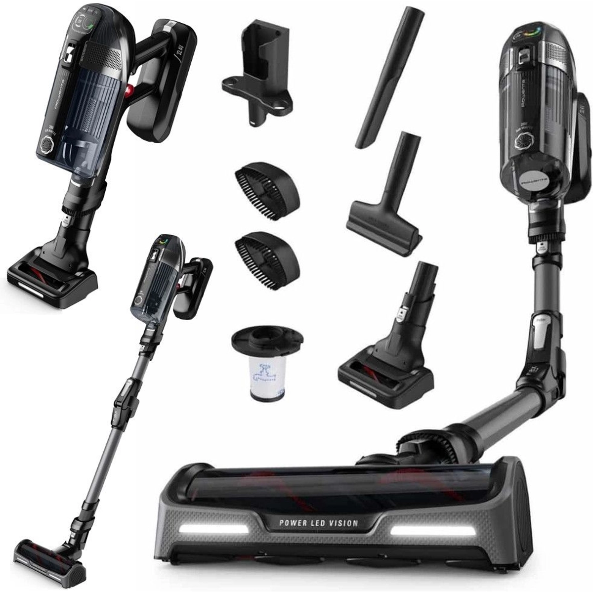 Вертикальный пылесос Rowenta X-Force Flex 12.60 Allergy RH98A0