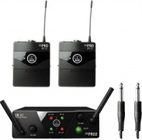 Беспроводная двойная инструментальная радиосистема AKG WMS40 Mini Dual Instrumental Set BD ISM2/3 (864.375-864.850)