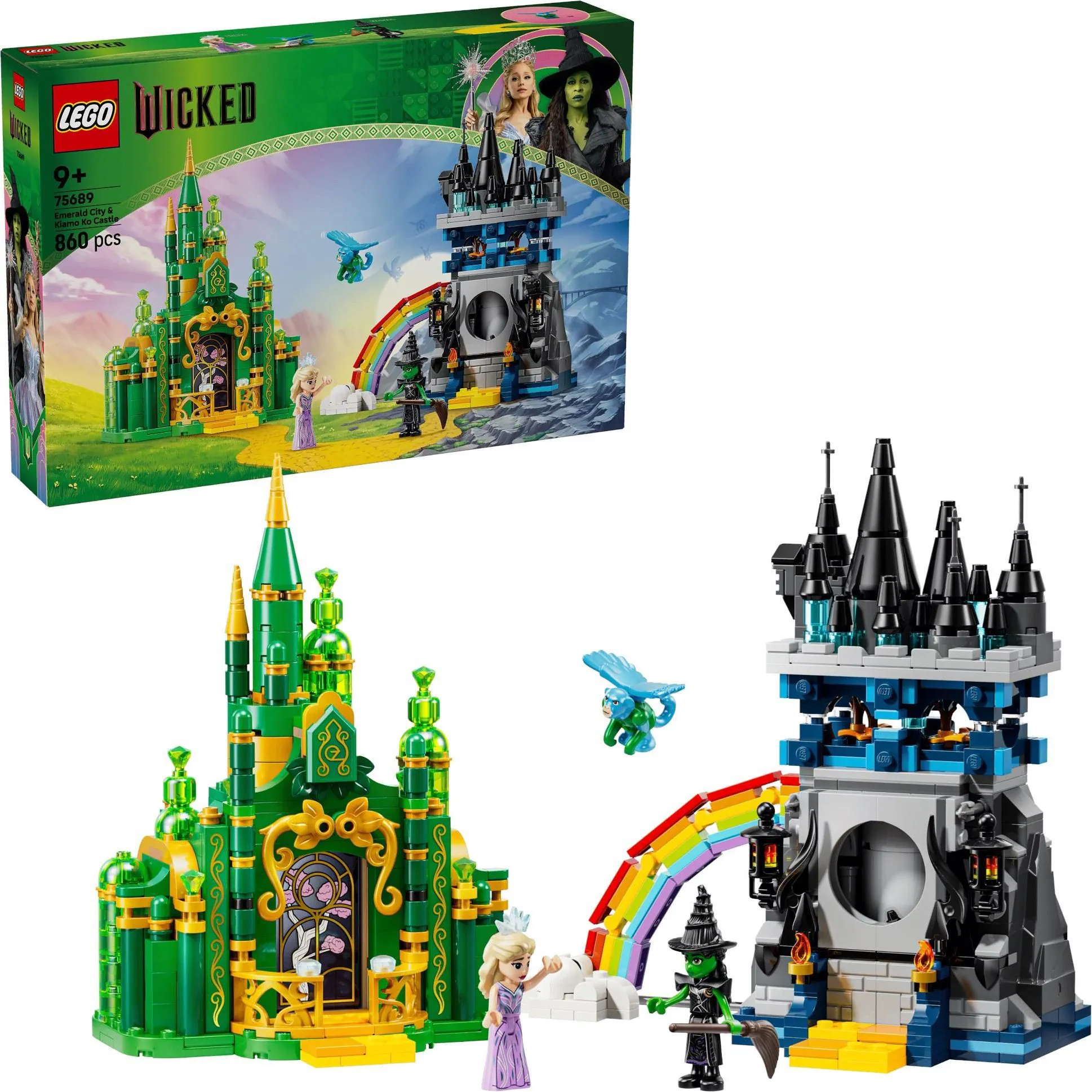 Конструктор LEGO Wicked 75689 Изумрудный город и замок Киамо Ко