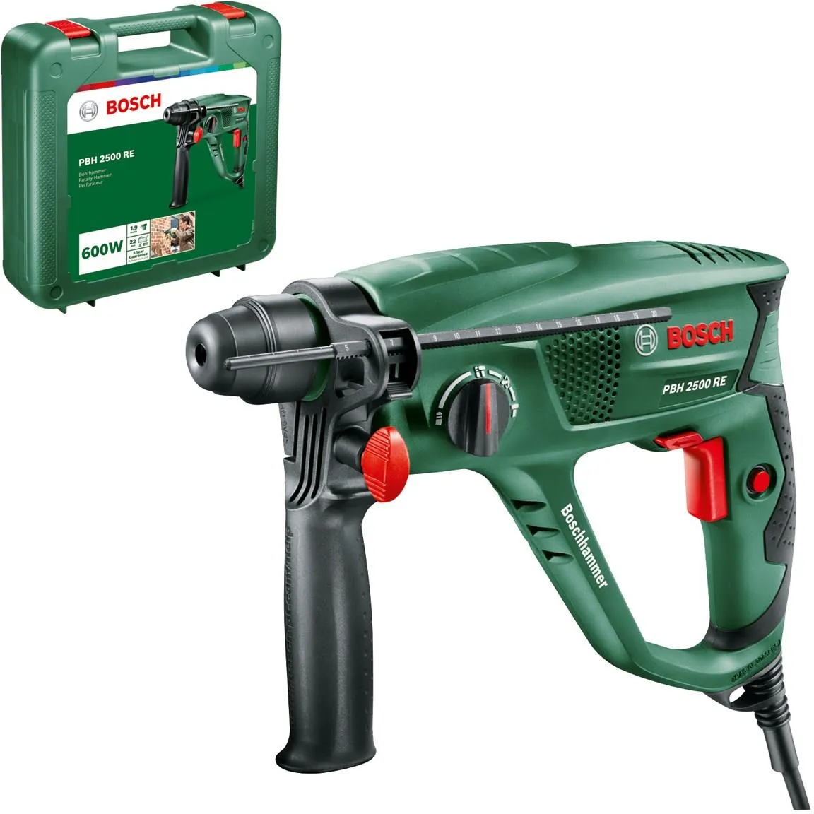 Перфоратор Bosch PBH 2500 RE 0603344421