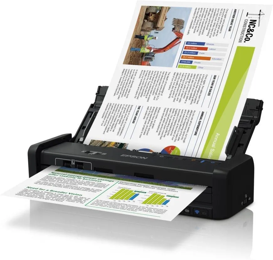 Мобильный сканер Epson WorkForce DS-360W