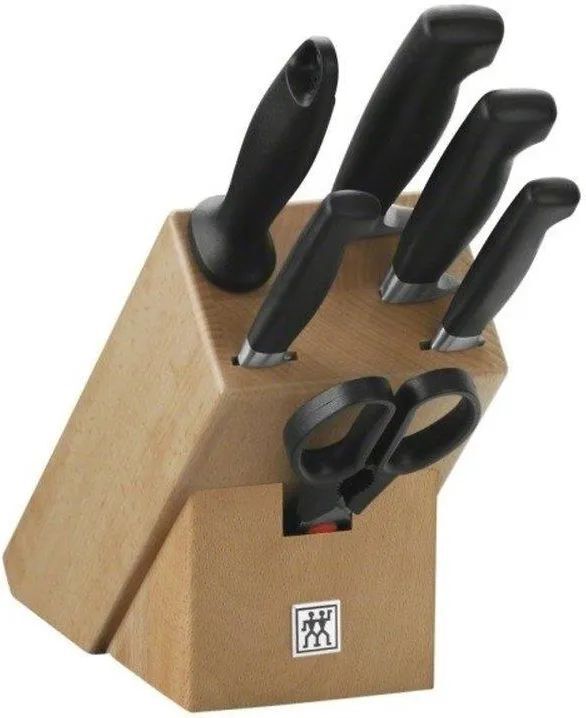 Набор из 7-ми кухонных ножей Zwilling Four Star 35068-002