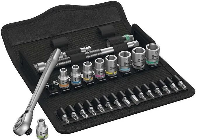 Набор торцевых ключей Wera 8100 SA8 Zyklop 004018