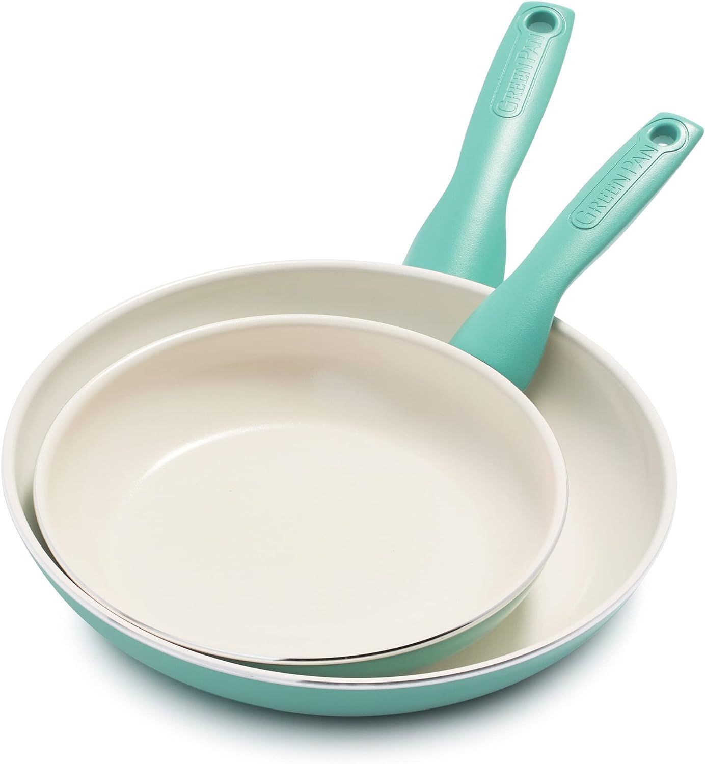 Набор сковородок GreenPan Rio 2 предмета, 20 и 26 см, Бирюзовый CC002481-001