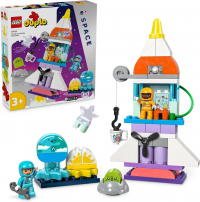 Конструктор LEGO DUPLO Town 10422 Приключения на космическом шаттле 3 в 1