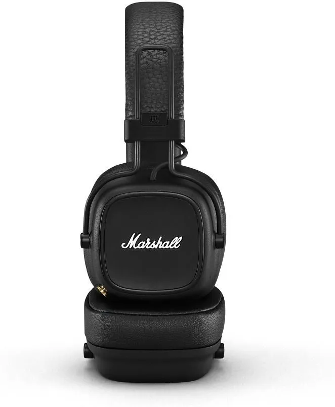 Беспроводные накладные наушники Marshall Major IV, Bluetooth, чёрные