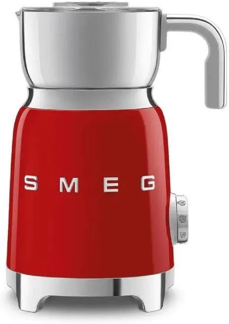 Вспениватель для молока SMEG MFF01RDEU красный