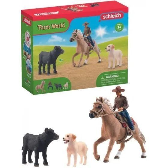 Набор Schleich Farm World 42578 Приключения на Диком Западе