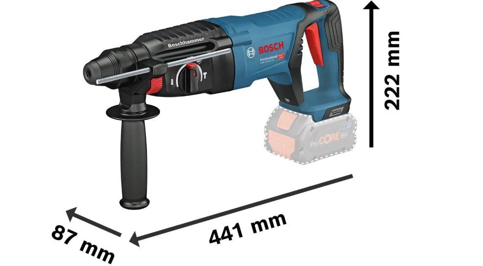 Аккумуляторный перфоратор Bosch GBH 18V-26 D Professional (0611916000)