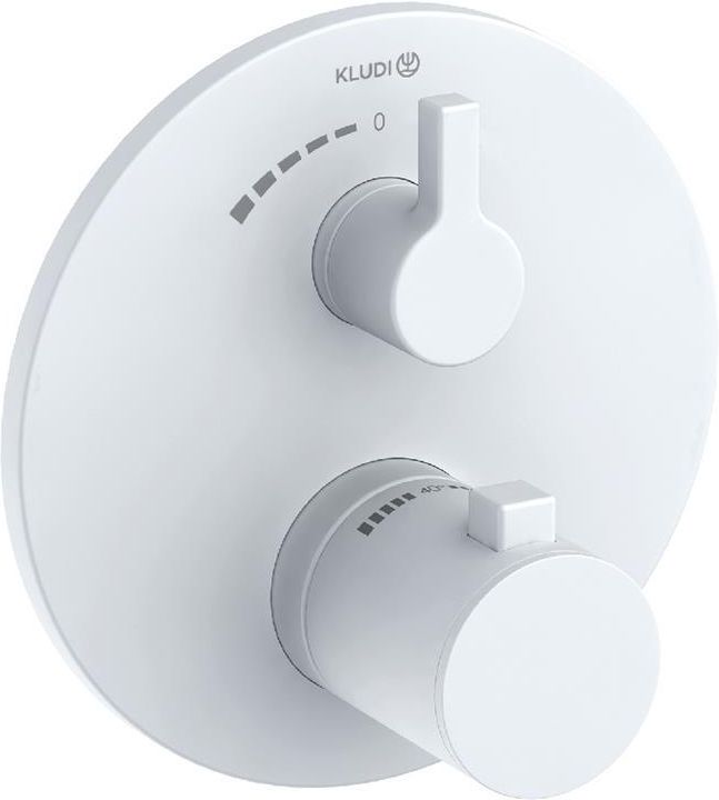Смеситель для душа Kludi Nova Fonte 208855315, матовый белый