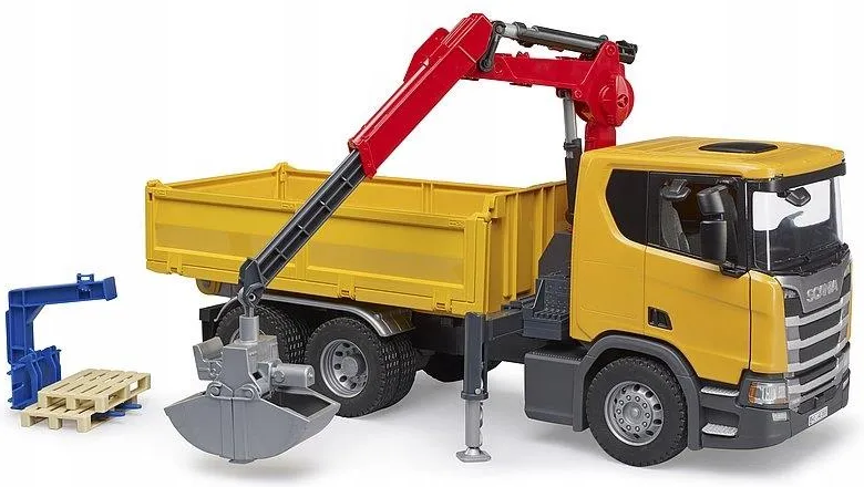 Игрушка Bruder строительный грузовик Scania 560R (03551)