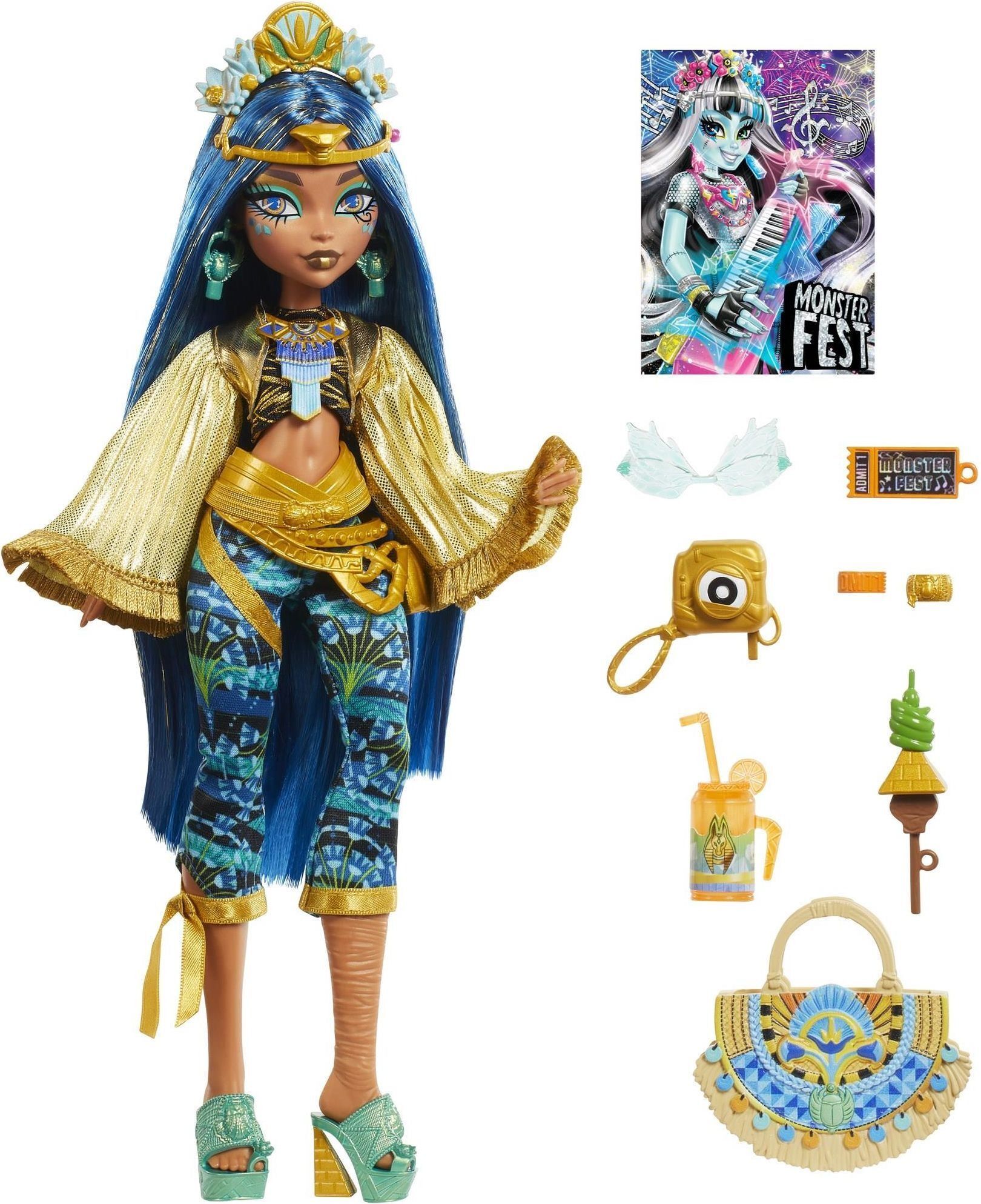Кукла Mattel Monster High MonsterФест Клео Де Нил HYF48, HXH81