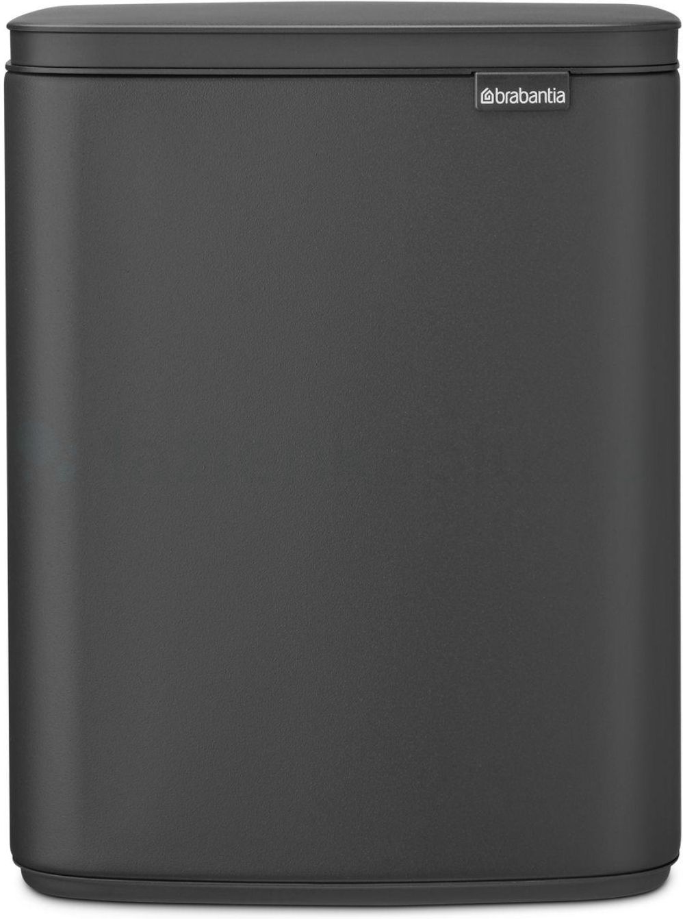 Мусорное ведро Brabantia Bo 233746 12л, черно-серое
