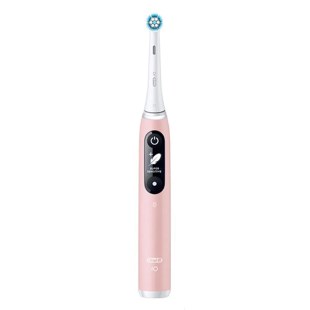 Электрические зубные щетки Oral-B iO 6 DUO White и Pink Sand