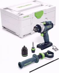 Аккумуляторная дрель-шуруповёрт Festool TDC 18/4 I-Basic 577052, без АКБ и ЗУ
