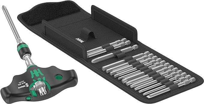 Отвертка для бит Wera Kraftform Kompakt 400 Ra Set Imperial 1 05057473001