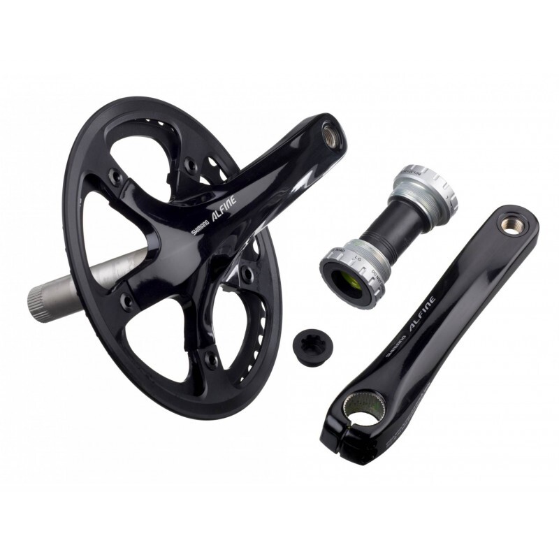 Шатун Shimano Alfine FC-S501 45T с внешней защитой цепи 2017 MTB