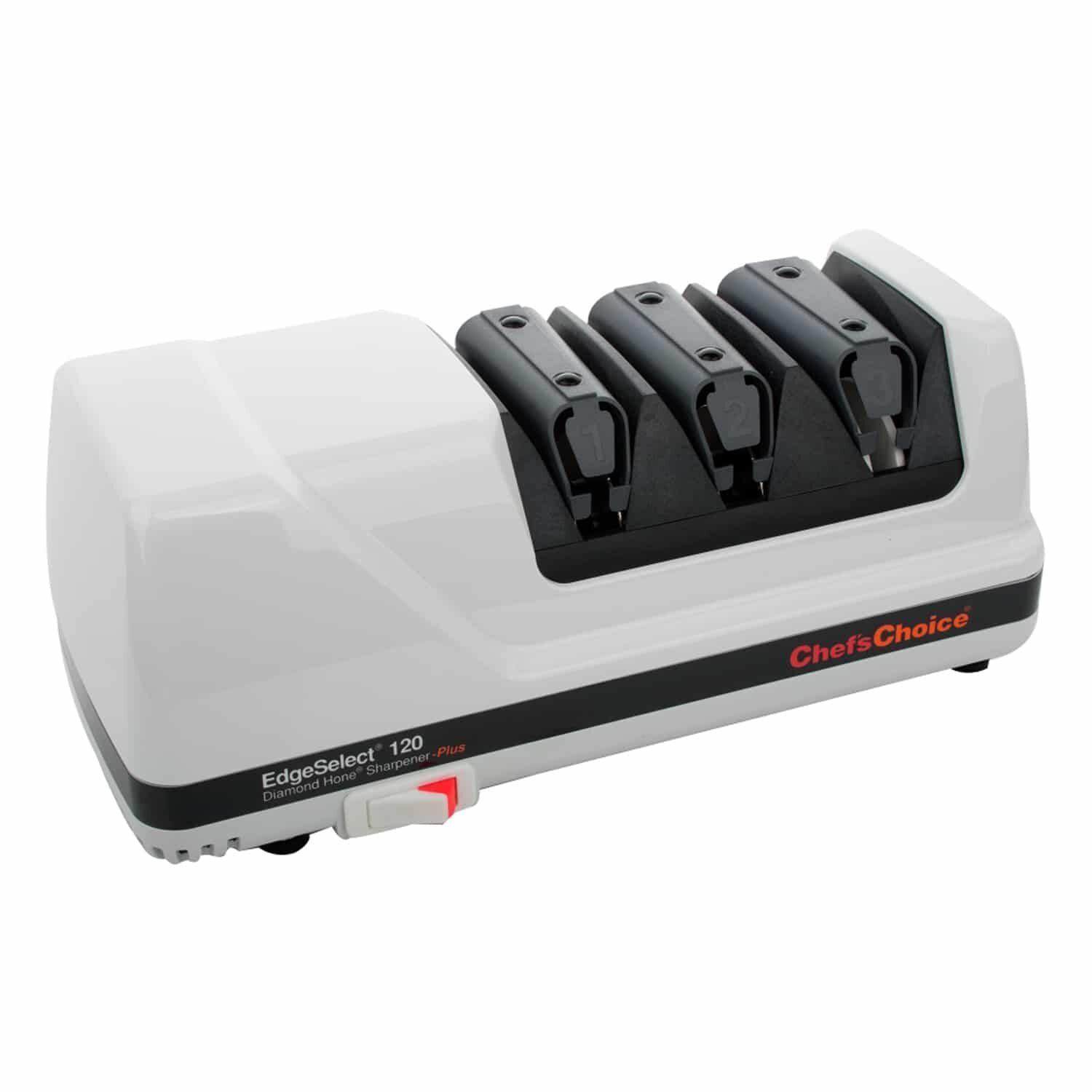 Электрическая точилка для ножей Chef's Choice Edge Select 120, с алмазным покрытием, white