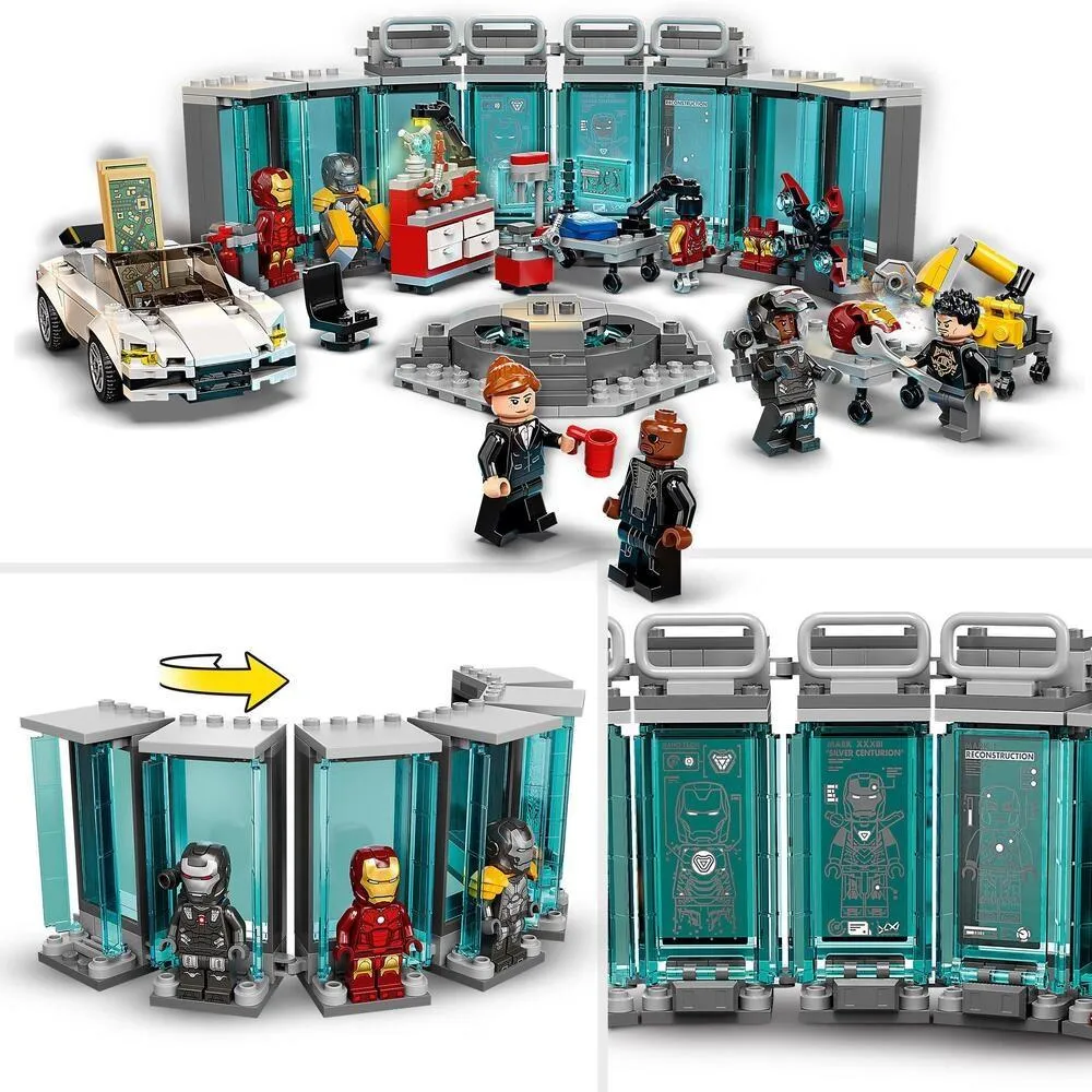 Конструктор LEGO Marvel 76216 Железный человек из брони