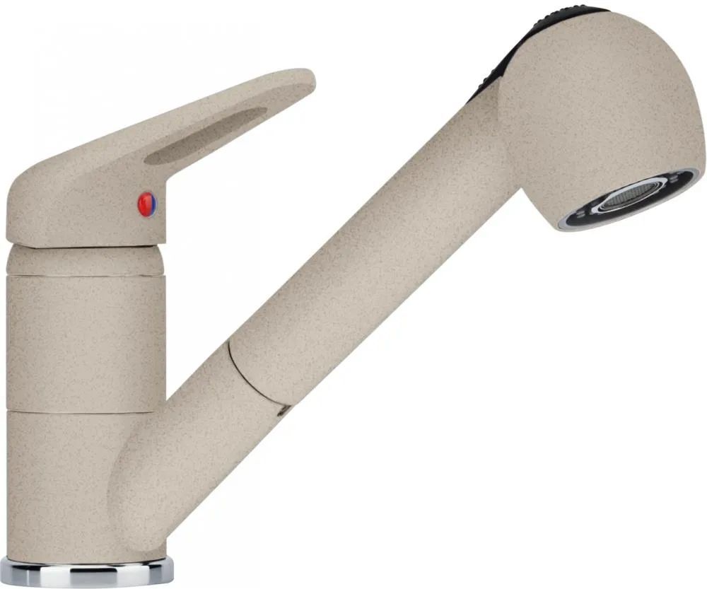 Кухонный кран Franke Prince II pull-out spray 115.0470.663, ореховый