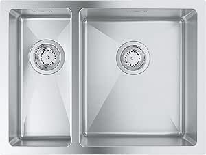 Мойка из нержавеющей стали Grohe Rectangular 31576SD1