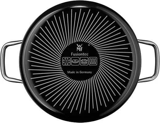 Кастрюля WMF Fusiontec Compact, черная, 4,5 л, 24 см (4000530730640)