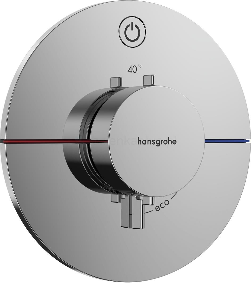 Термостатический смеситель Hansgrohe ShowerSelect Comfort S 15553000, хром