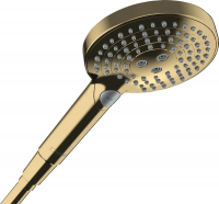 Ручной душ Hansgrohe Raindance Select S 120 3jet PowderRain, полированное золото 26014990