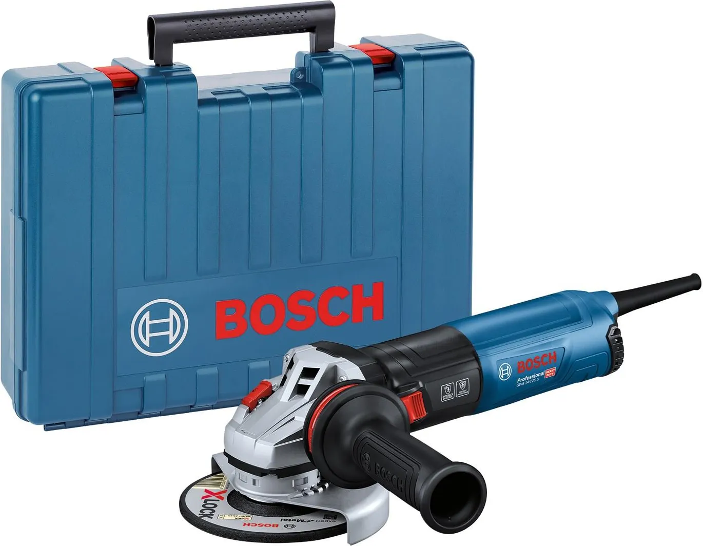 Угловая шлифовальная машина сетевая Bosch GWS 14-125 S Professional 06017D0101