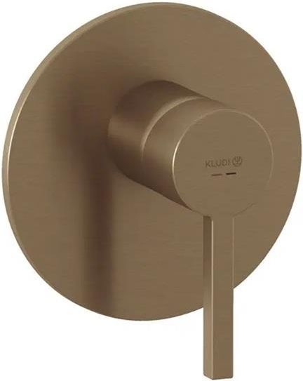 Смеситель для душа Kludi Nova Fonte Puristic 20755N115, матовая бронза