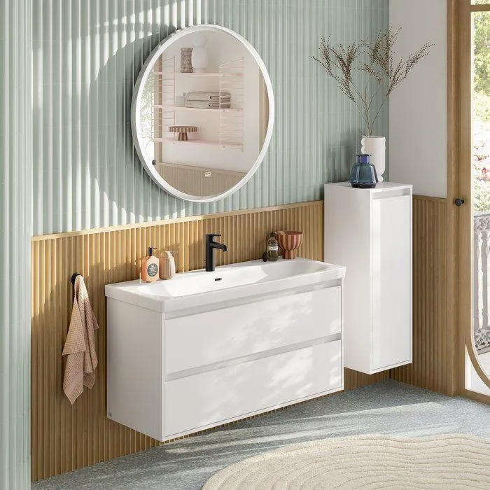 Смеситель для раковины Villeroy&Boch Skyla матовый черный (TVW116004000K5)