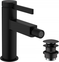 Смеситель Hansgrohe Finoris чёрный матовый 76200670