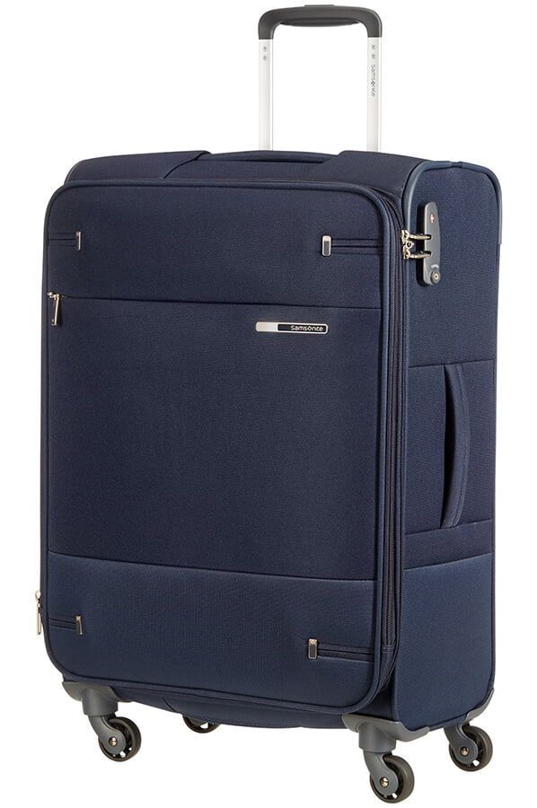 Чемодан Samsonite Base Boost 66 см, 73.5 л, синий