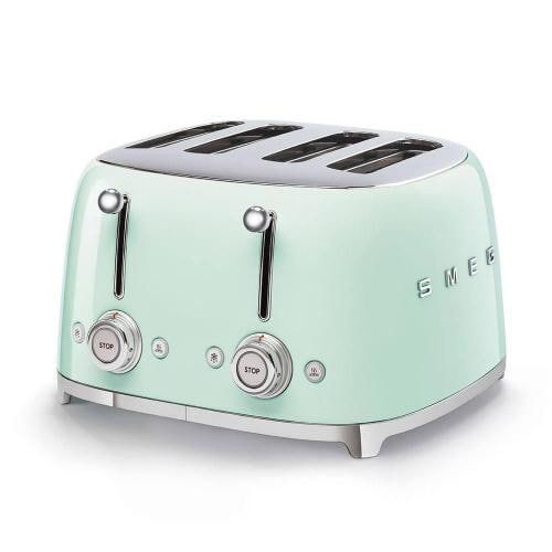 Тостер Smeg TSF03PGEU, пастельный зеленый