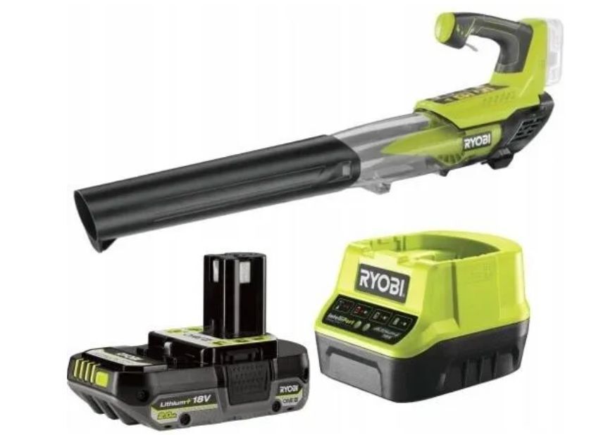 Аккумуляторная воздуходувка RYOBI OBL18JB 5133005411 с АКБ и ЗУ
