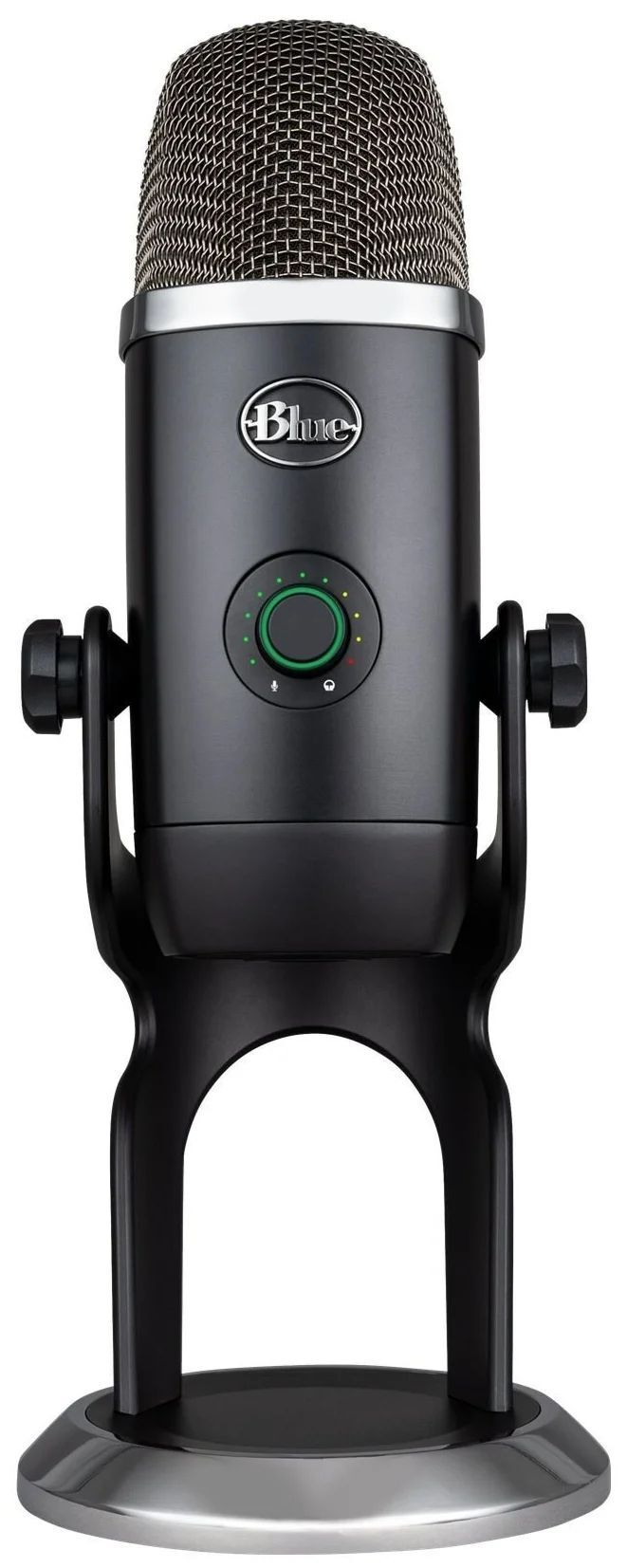 Микрофон проводной Blue Yeti X, разъем: USB, black
